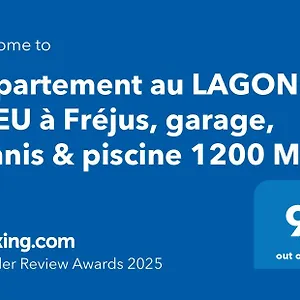 Appartement Au Lagon Bleu à Fréjus, Garage, Tennis&piscine 1200 M2, Fréjus